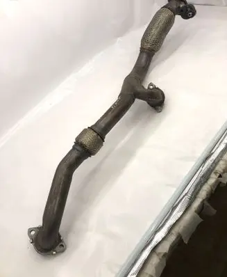 Hyundai Palisade Muffler pipe connector clamp 