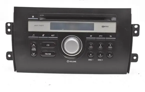 Fiat Sedici Radio/CD/DVD/GPS head unit 39101-79J0