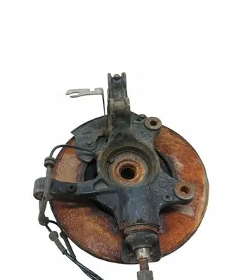 Front wheel hub spindle knuckle