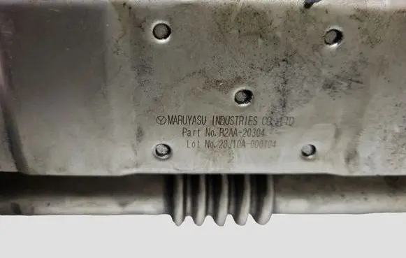 Mazda 6 EGR valve cooler R2AA20304 28J10A000104
