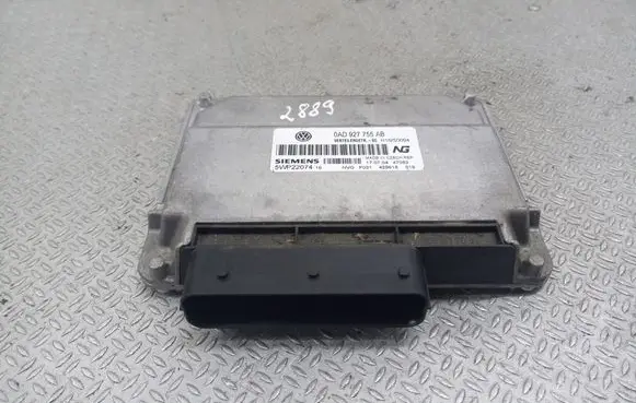 Volkswagen Touareg I Gearbox control unit/module 0AD927755AB