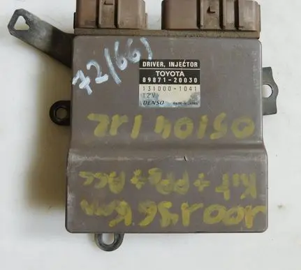 Toyota Corolla Verso E121 Fuel injection control unit/module 1310001041 8987120030