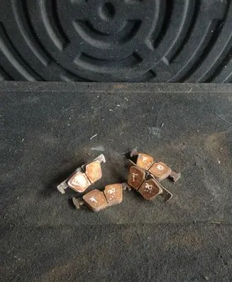 BMW 1 F20 F21 Brake pads (rear) 