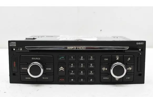 Citroen C5 Radio/CD/DVD/GPS head unit 96647951ZD