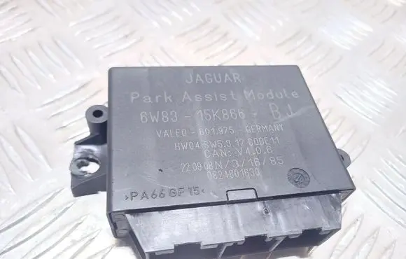 Jaguar XF X250 Parking PDC control unit/module 6W8315K866BJ