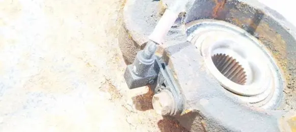 ABS brake wheel speed sensor