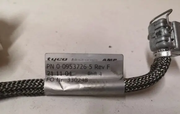 Peugeot 607 Headlight/headlamp wiring loom/harness 009537265 330248