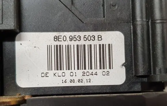 Audi A4 S4 B6 8E 8H Wiper turn signal indicator stalk/switch 8E0953549F 8E0953503B