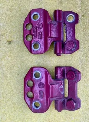 Mercedes-Benz E W124 Rear door hinge set 
