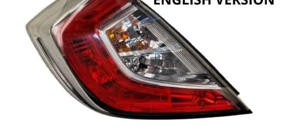 Honda Civic X Rear/tail lights W3356