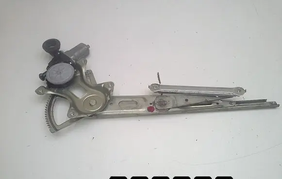 Front door window regulator with motor