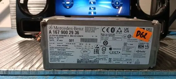 Mercedes-Benz GLE W167 Radio/CD/DVD/GPS head unit A1679002936