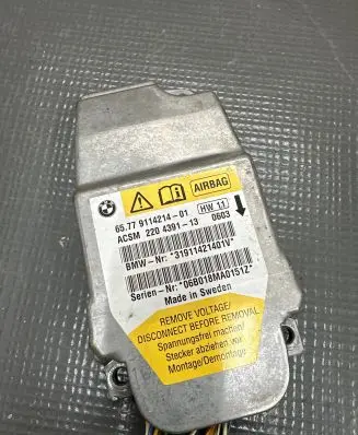 BMW 5 E60 E61 Airbag control unit/module 911421401
