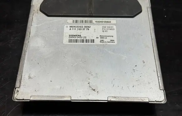 Mercedes-Benz SLK R171 Engine control unit/module A1111533779 5WK90422