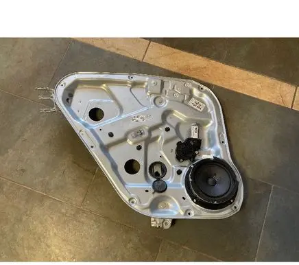 Hyundai Santa Fe Rear door window regulator with motor 834702B030HZ FCZ0062 2604476