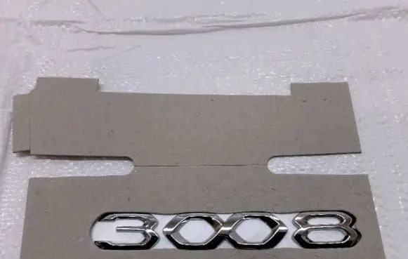 Peugeot 3008 II Manufacturer badge logo/emblem 98377912DX