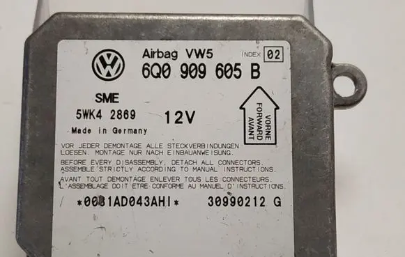 Volkswagen Sharan Airbag control unit/module 6Q0909605