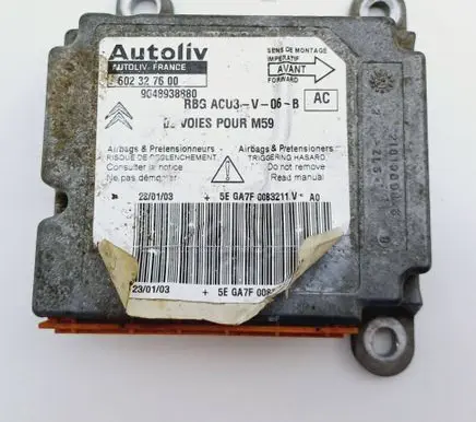 Peugeot Partner Airbag control unit/module 602327600