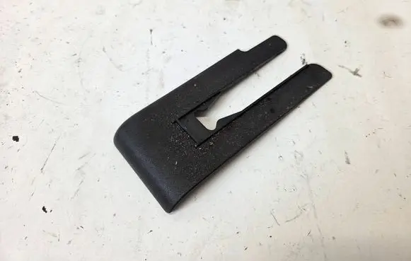Saab 9-3 Ver2 Front driver seat rail trim 12833444