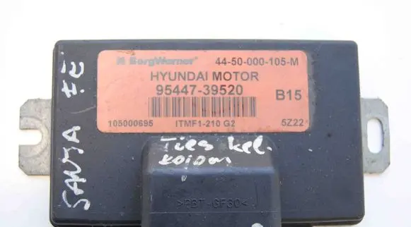Hyundai Santa Fe Gearbox control unit/module 9544739520