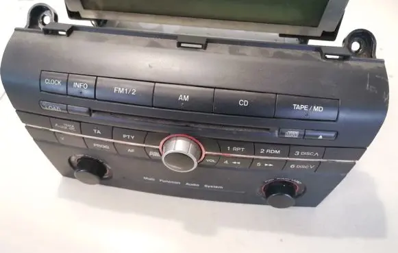 Mazda 3 I Radio/CD/DVD/GPS head unit bp4m66950a