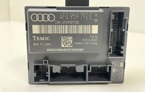 Audi A6 S6 C6 4F Door control unit/module 4F0959792E 4F0910793E 0033TFJ0001