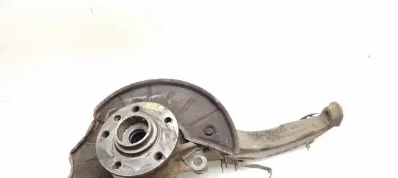 Volkswagen Touareg I Front wheel hub spindle knuckle 7L6407258A