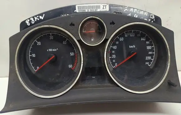 Opel Zafira B Speedometer (instrument cluster) 13225980 SW6607