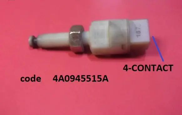 Audi V8 Brake pedal sensor switch 4A0945515A