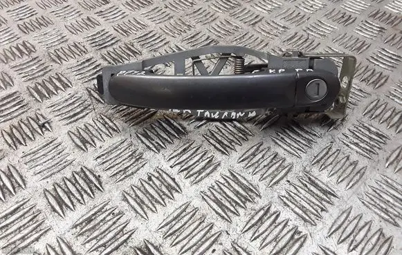 Volkswagen Cross Touran I Front door exterior handle 1T0839885A