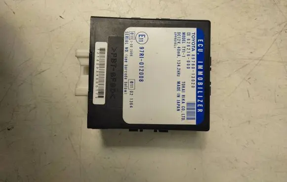 Toyota Corolla Verso E121 Immobilizer control unit/module 8978013020 626216000 97RI012008