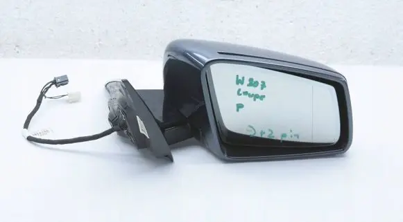 Mercedes-Benz E C207 W207 Front door electric wing mirror A2078105116JLINTR A2078105116