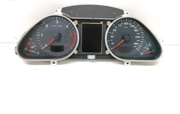 Audi A6 S6 C6 4F Speedometer (instrument cluster) 4F0920931F 4F0910930A 503000732302