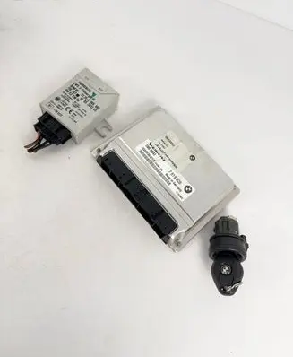 BMW 3 E46 Engine ECU kit and lock set 8377788 6905666 7519308