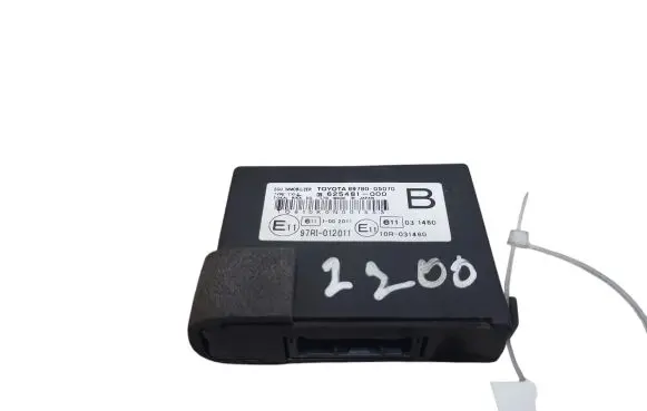Toyota Avensis T270 Immobilizer control unit/module 625481000 031460 97RI012011
