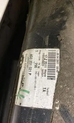Audi A6 Allroad C7 Fuel tank 4G0201021P