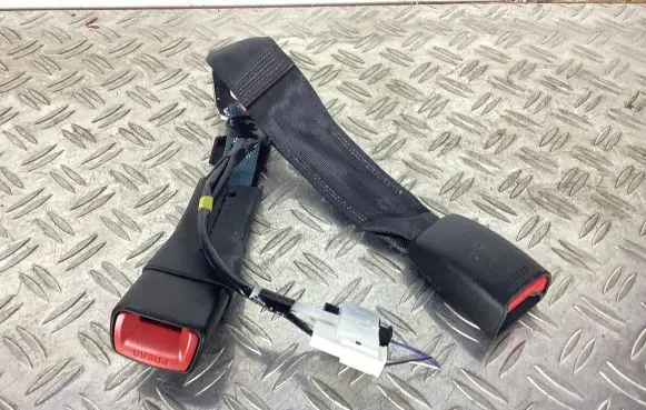 Middle seatbelt buckle (rear)