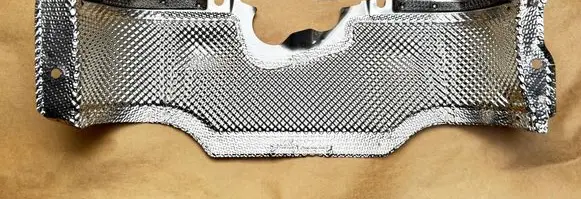 Porsche Panamera (976) Heat shield in engine bay 976119368