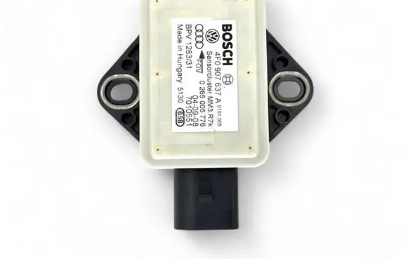 Audi A6 S6 C6 4F ESP acceleration yaw rate sensor 4F0907637A 0265005776