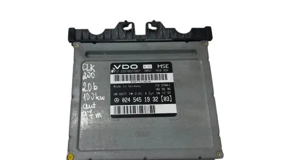 Mercedes-Benz CLK A208 C208 Engine control unit/module 0245451932 412222007007