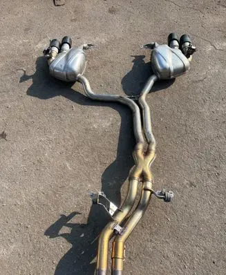 Porsche Macan (95B) Muffler/silencer 95B2533181JS 95B253610C 95B253609A