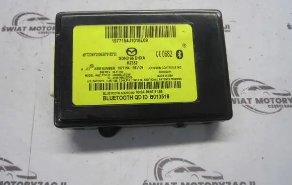 Mazda 6 Bluetooth control unit module 