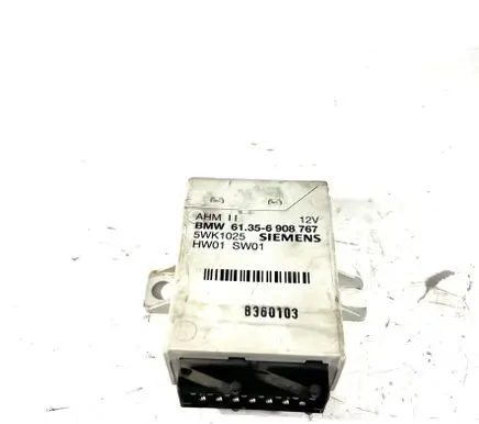 BMW 3 E46 Tow bar trailer control unit/module 6908767 61356908767