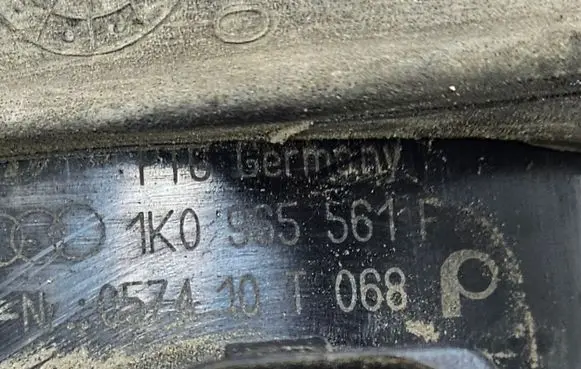 Volkswagen Golf VI Electric auxiliary coolant/water pump 1K0965561F