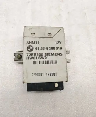 BMW 3 E46 Tow bar trailer control unit/module 61358369019 259801259801 72EB800