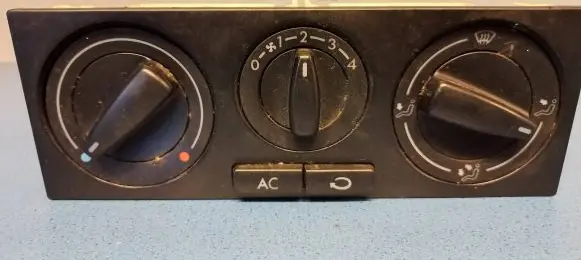 Volkswagen Golf IV Climate control unit 1J0820045F