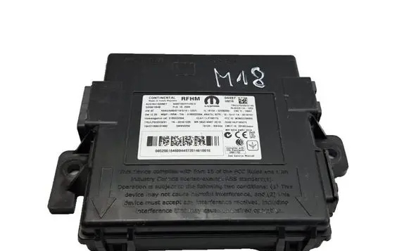 Fiat 500X Central body control module 52061846 7812DRXI434 A2C4155907