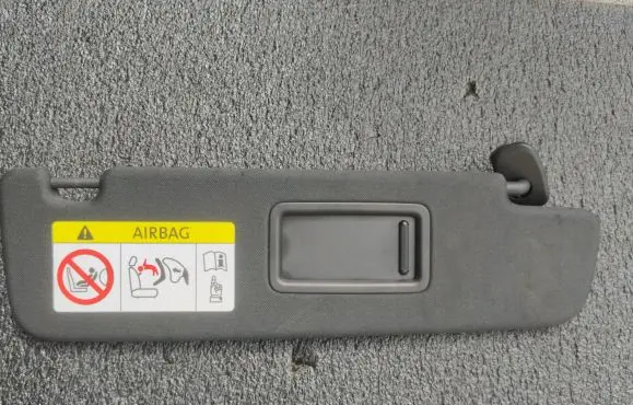 Porsche Taycan 9J1 Sun visor 9J1857552
