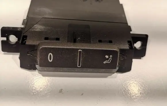 Volkswagen Phaeton Interior fan control switch 3D0919815H