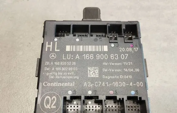 Mercedes-Benz GLE (W166 - C292) Door control unit/module A1669006307 A1669028803 A1668205226